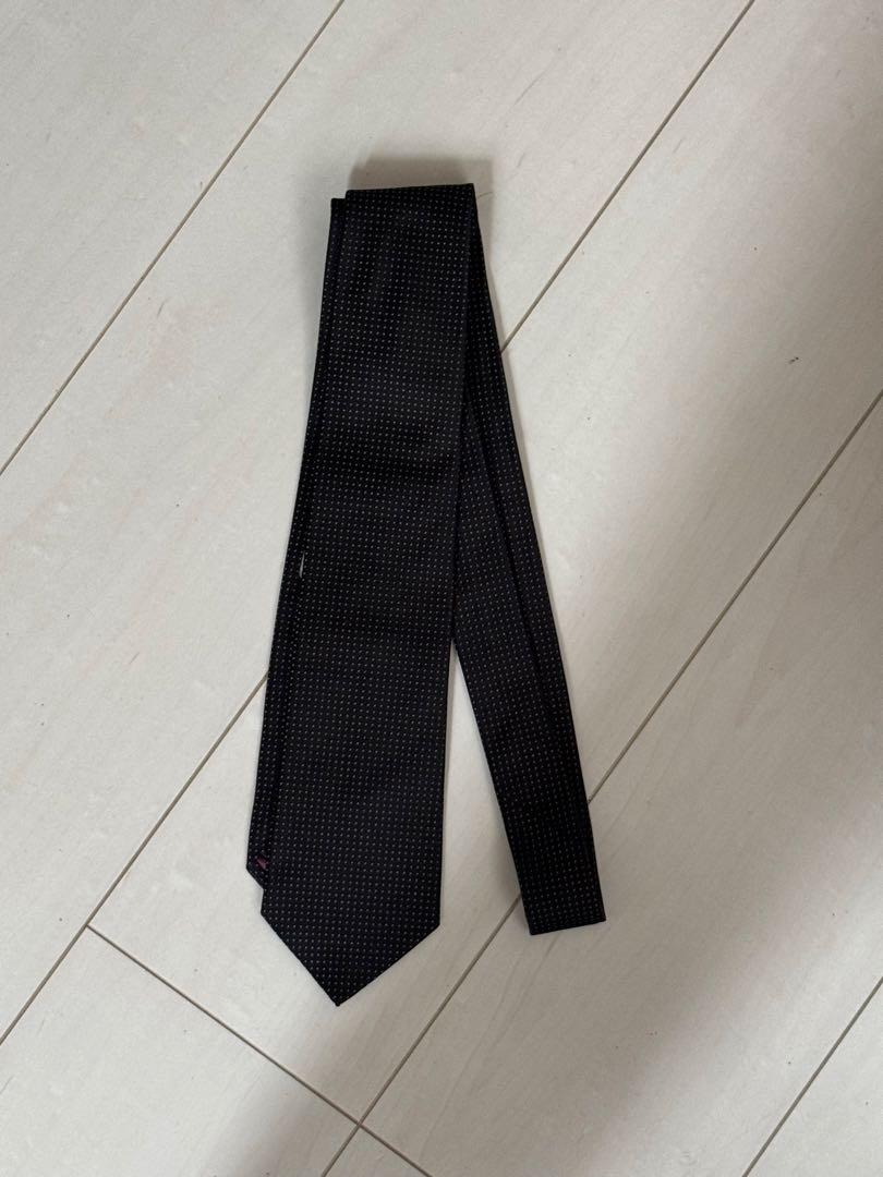 【新品】Paul Smith 黒 ドット柄 ネクタイ タグ付き