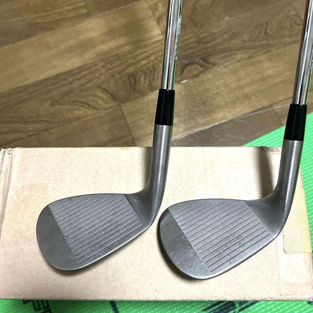 バイティングスピン特注ノーメッキ仕上げウェッジ