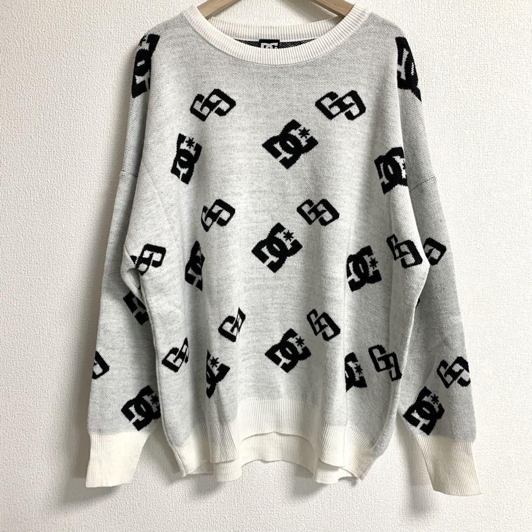 GYDA GYDA×DC✨JQ CREWニットTOPS オフホワイト