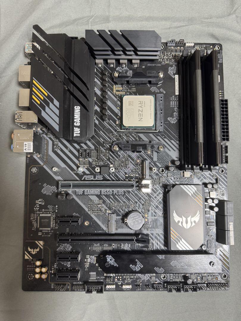 Ryzen 7 5800X マザーボード、メモリセット Ryzen 7 5800X3D」、メモリ、マザーボードのセットで69,800円