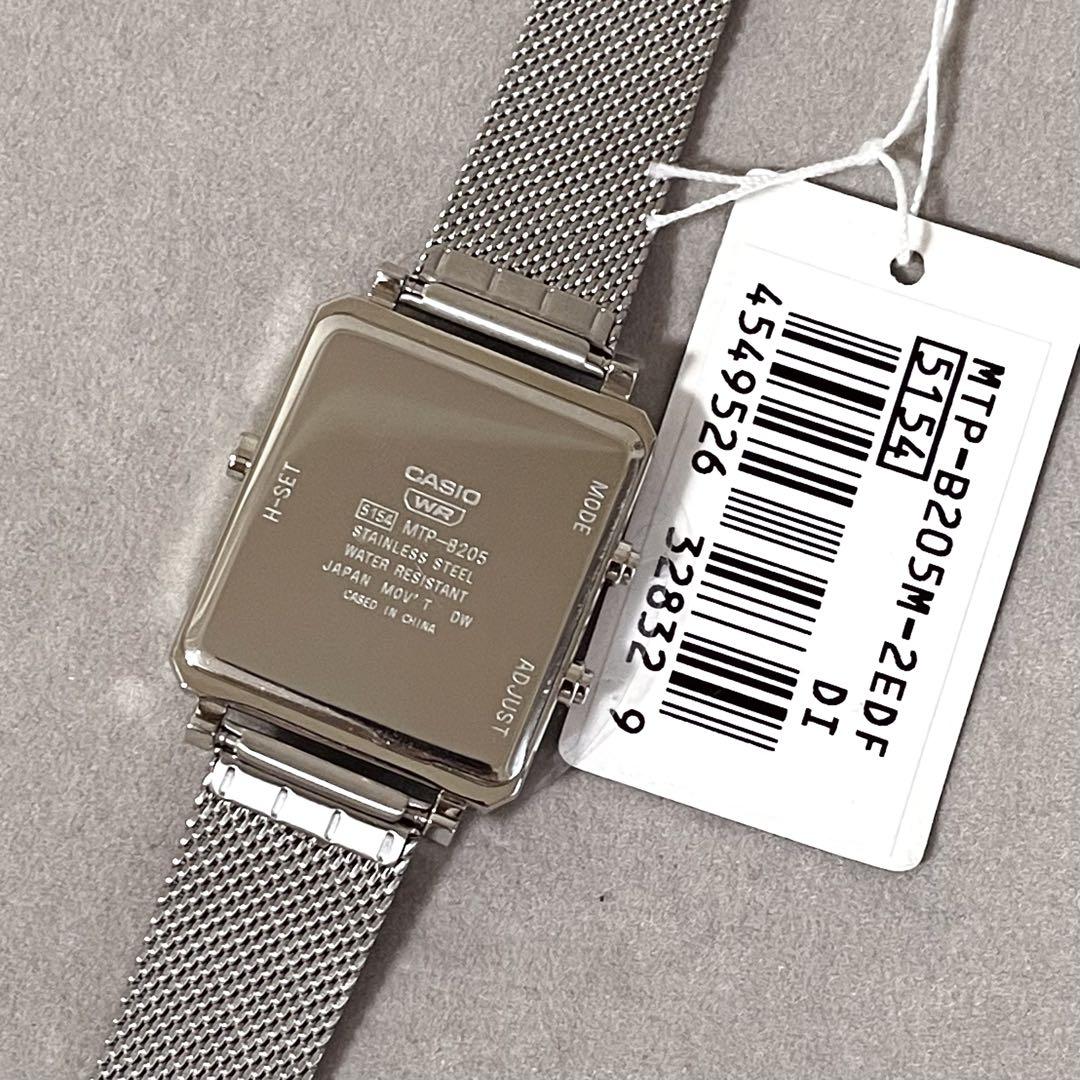 逆輸入 CASIO MTP-B205M デジアナ メンズ&ボーイズ