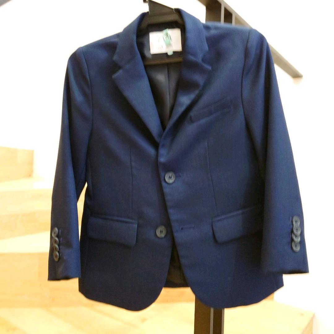 新品得価 一度着用 ネイビー 116cm 入学式に JHQnR-m19499127551 ZARA スーツセット セール高品質