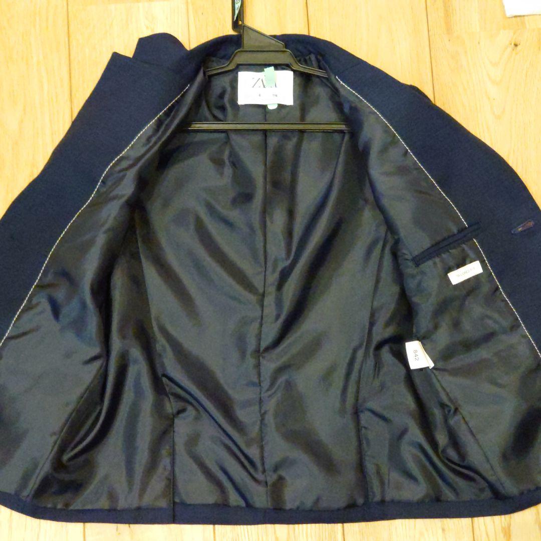 新品得価 一度着用 ネイビー 116cm 入学式に JHQnR-m19499127551 ZARA スーツセット セール高品質