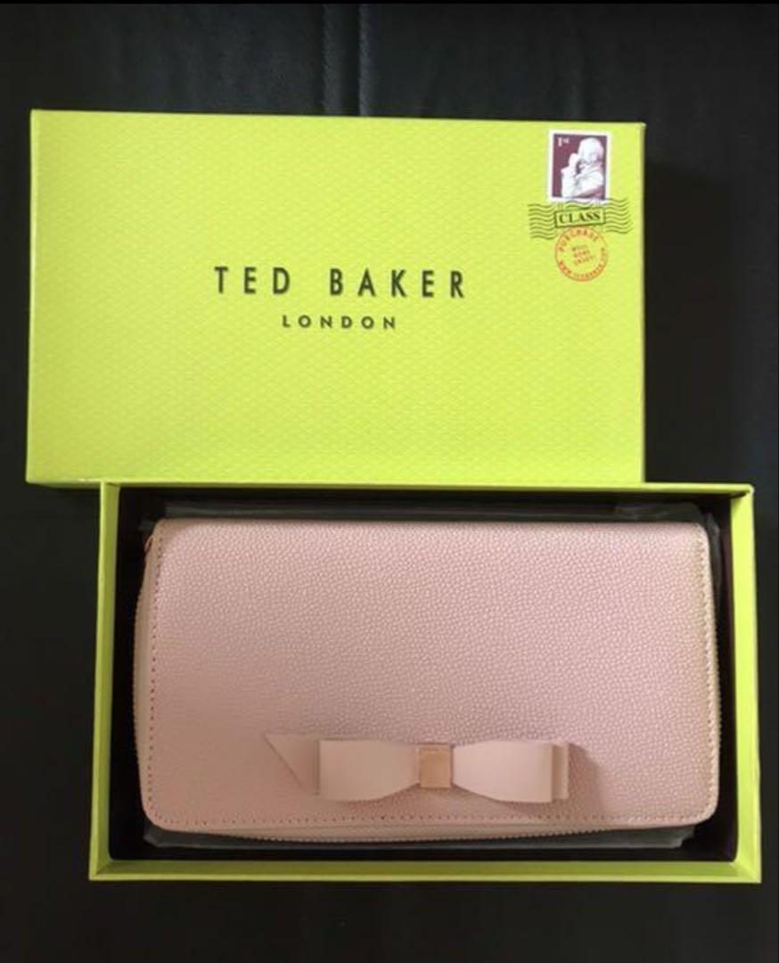 TED BAKER ピンク 長財布