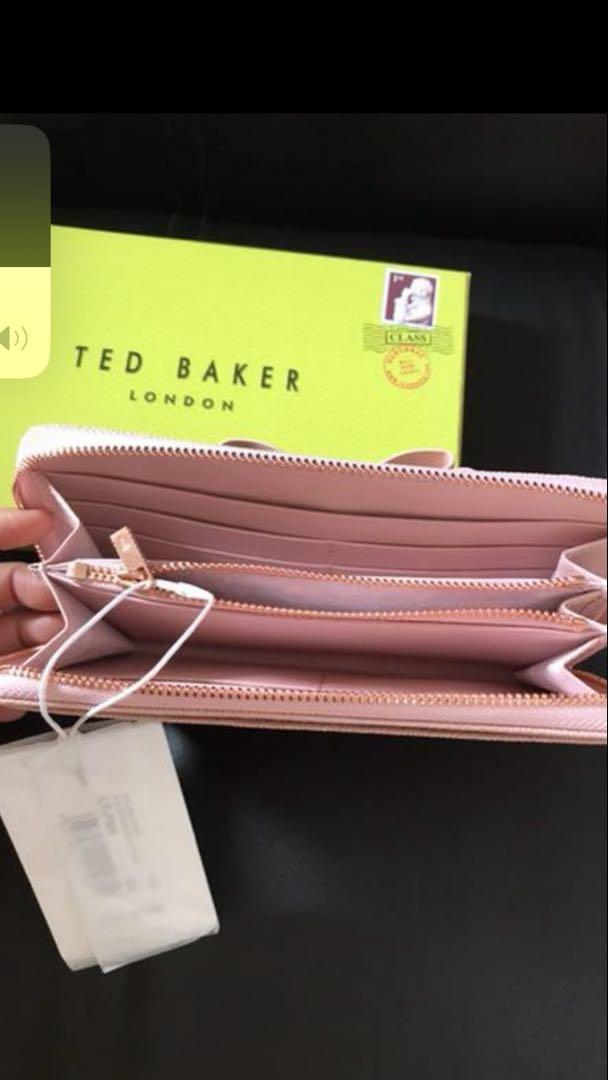 TED BAKER ピンク 長財布
