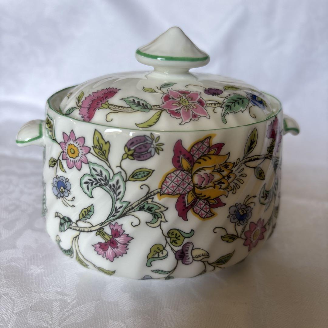 Royal Doulton 花柄 陶器製シュガーポット 6,000円