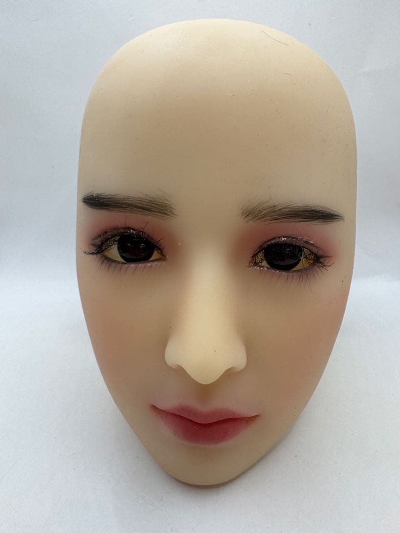 シリコンヘッド 単品 リアルドール 等身大ドール ウィッグ付 シリコンヘッド 単品 リアルドール 等身大ドール ウィッグ付