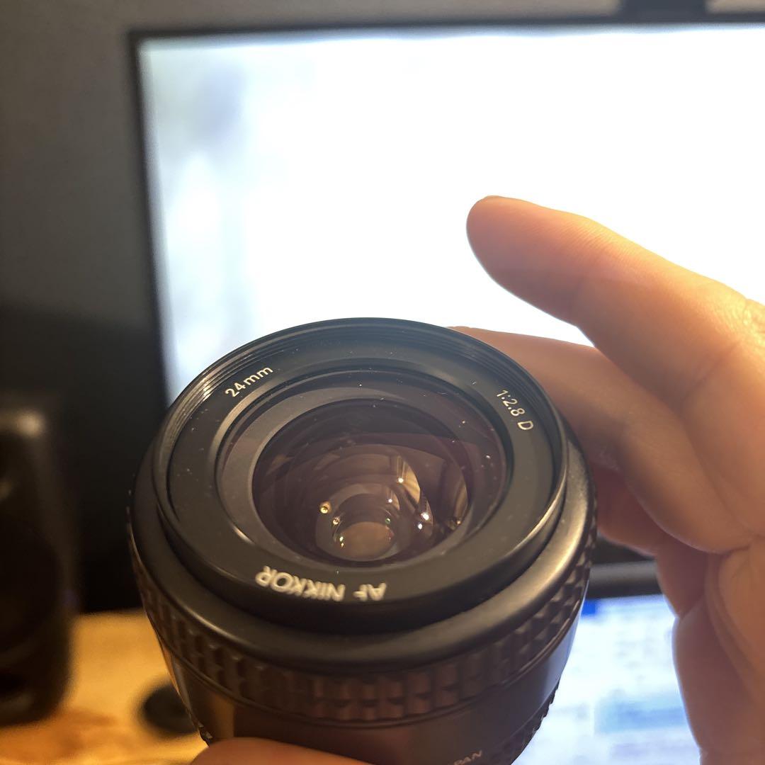 ニコン Nikon AF NIKKOR 24mm F2.8 広角単焦点レンズ