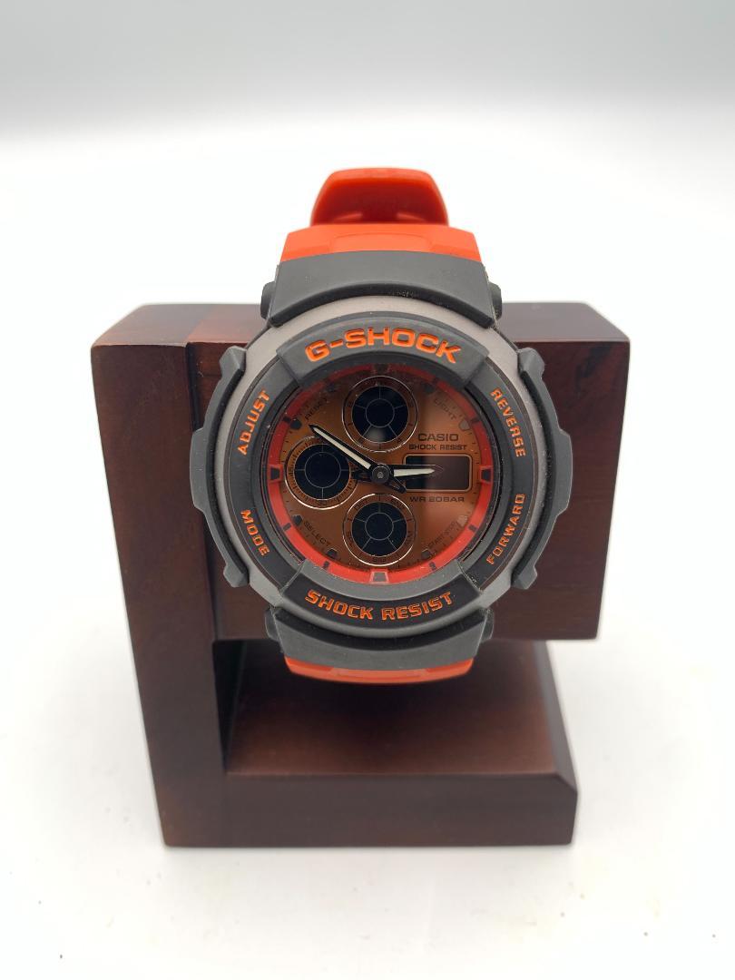 【不動】 CASIO G-SHOCK G-312RL アナデジ 腕時計 オレンジ