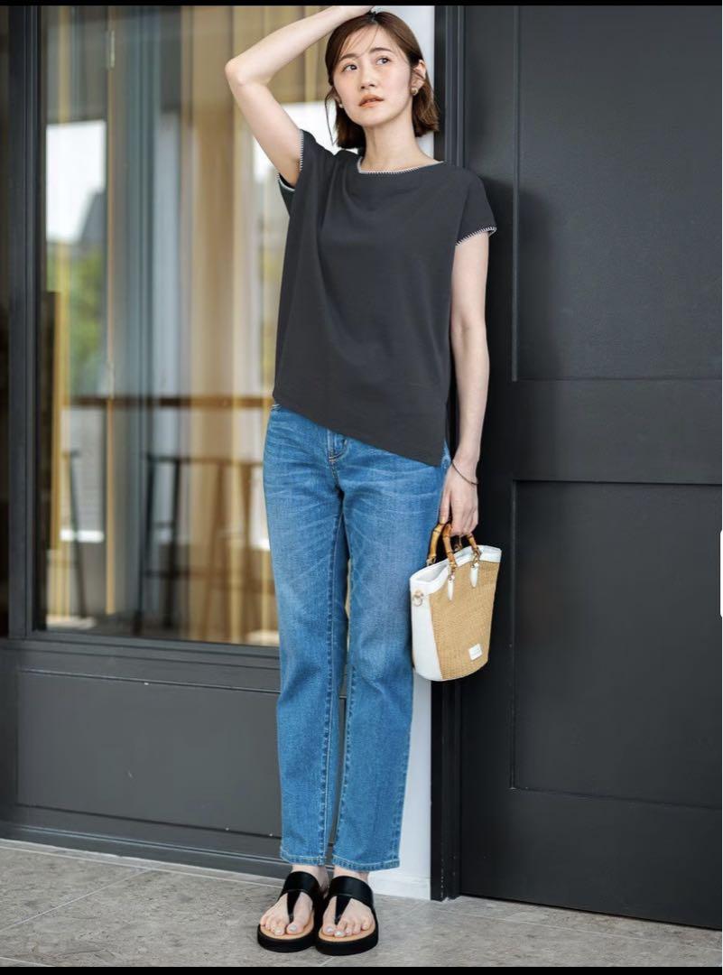 23区新品未使用【杏さん着用】23区DENIM ボーイフィット パンツ