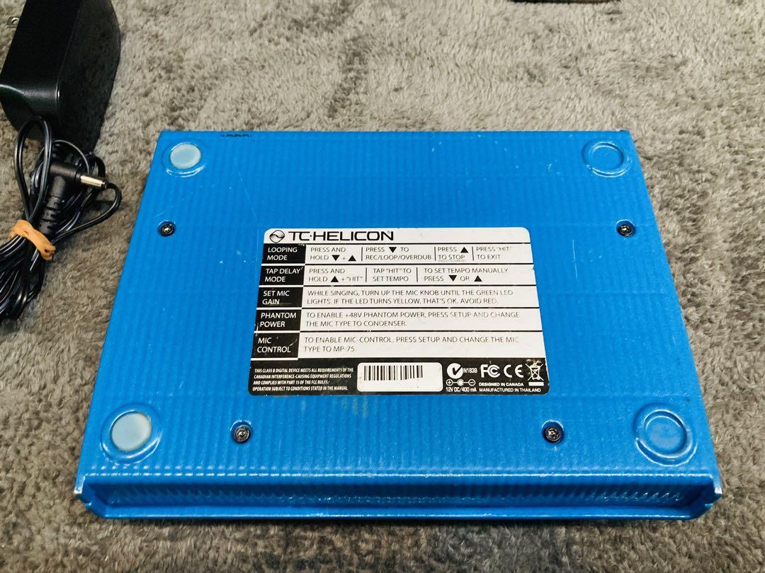 TC HELICON VOICELIVE play ボーカルエフェクター 動作品