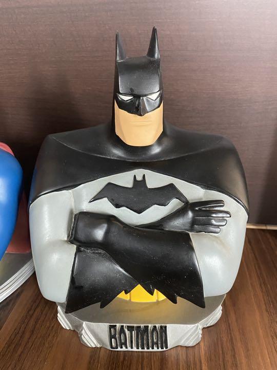 オンラインショップ スーパーマン&バットマン バストアップオブジェ