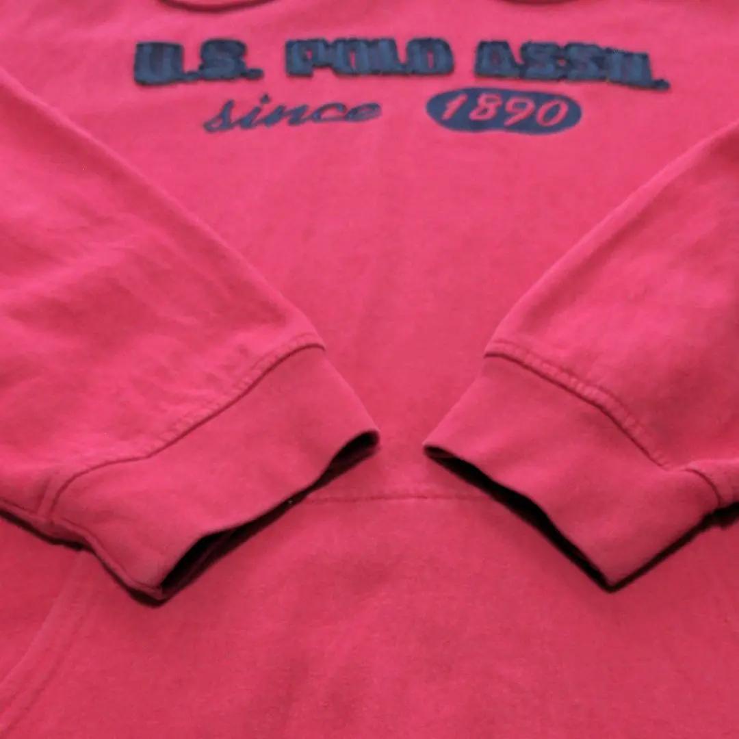 US古着 U.S.POLO ASSN スウェット パーカー XL 良フェード