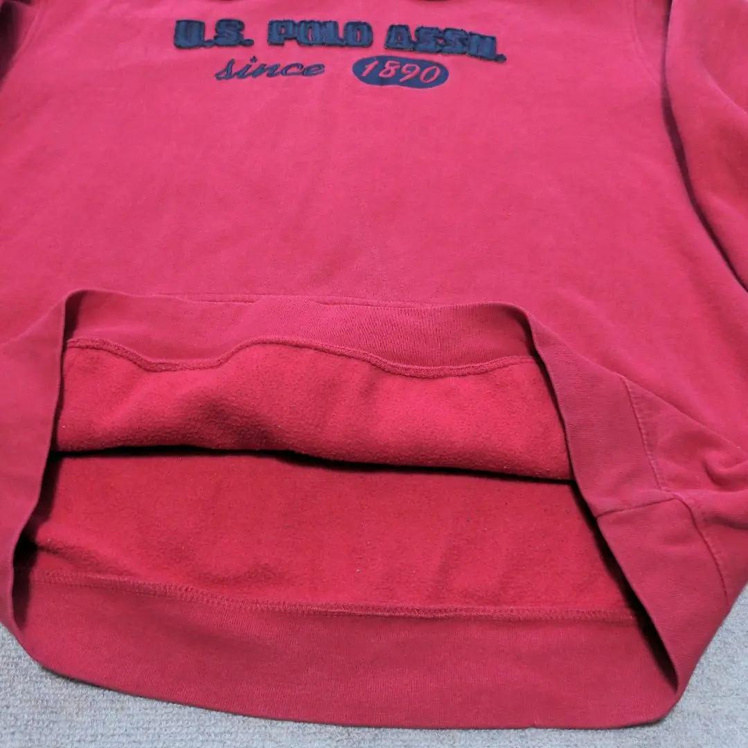 US古着 U.S.POLO ASSN スウェット パーカー XL 良フェード