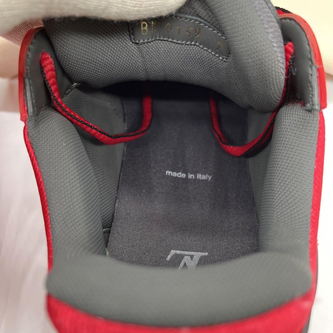 ルイヴィトン LOUIS VUITTON トレイナー スニーカー サイズ7 赤