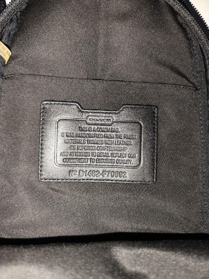コーチ　COACH 　ダークグレー ボディバッグ