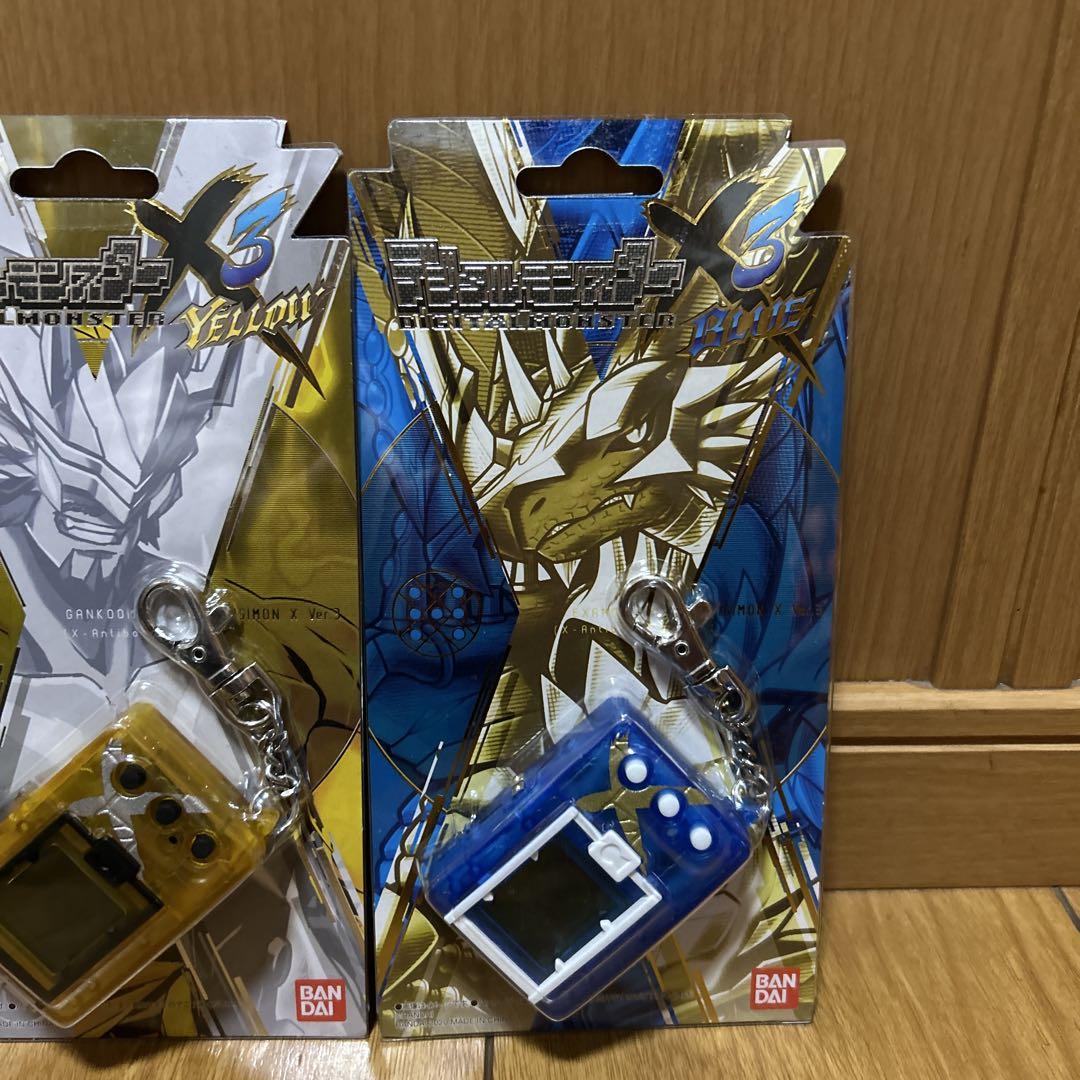 デジタルモンスターX3 YELLOW BLUE 2種セット