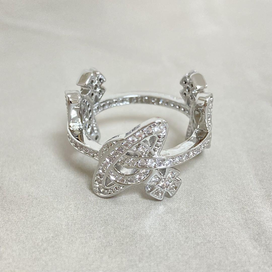 いラインアップ Vivienne Westwood MARQUITAリング シルバー人気 アクセサリー