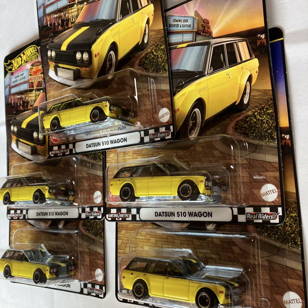 ホットウィール⭐️ブールバード⚡️ダットサン510ワゴン✨日産ブルーバード❗️５台‼️