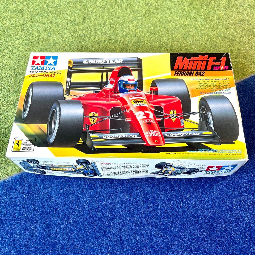 タミヤ 1/28 ミニF1シリーズ フェラーリ642 春早割 www.shelburnefalls.com