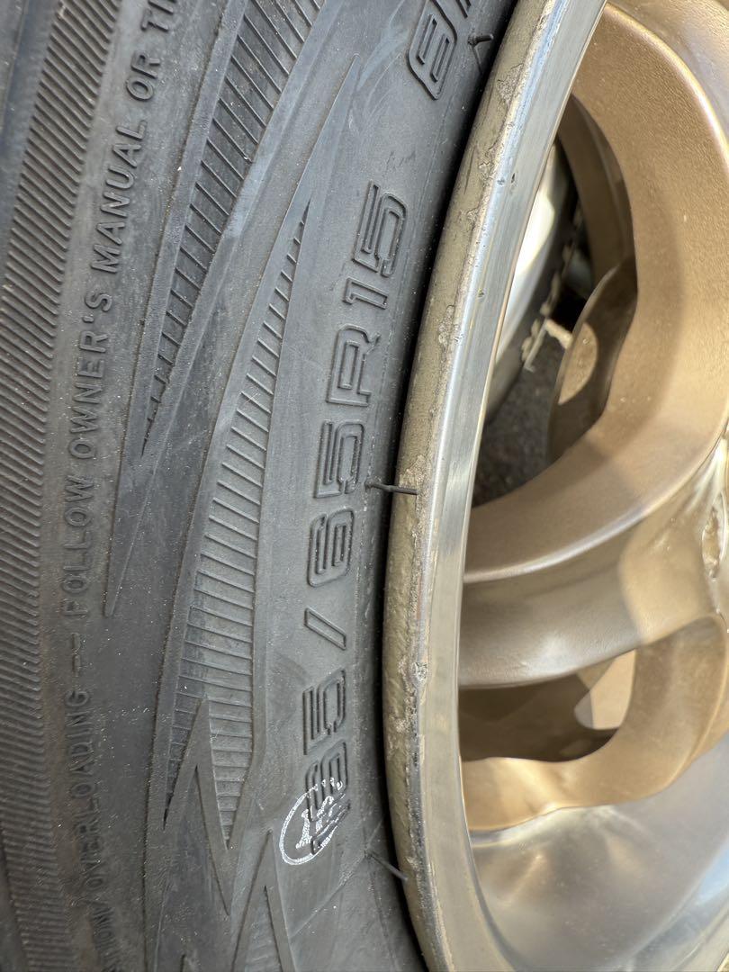 15インチ 165/65R15 Mudstar タイヤホイール4本セット