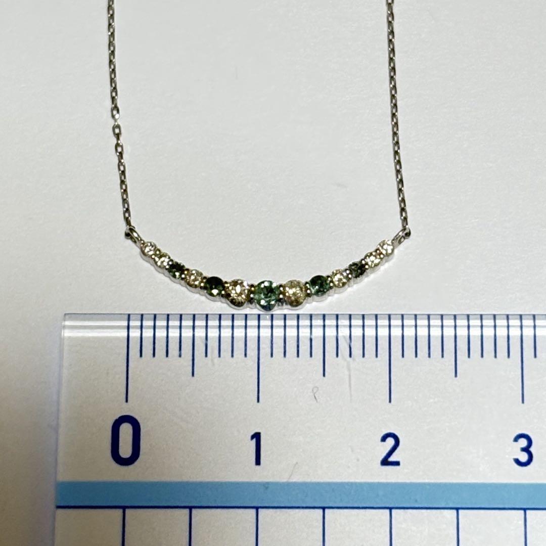 ☆新品☆アレキサンドライトネックレス Pt850