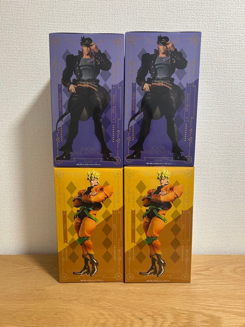ジョジョの奇妙な冒険 スターダストクルセイダース 空条承太郎 DIO 4個セット ジョジョの奇妙な冒険 スターダストクルセイダース 空条承太郎 DIO 4個セット