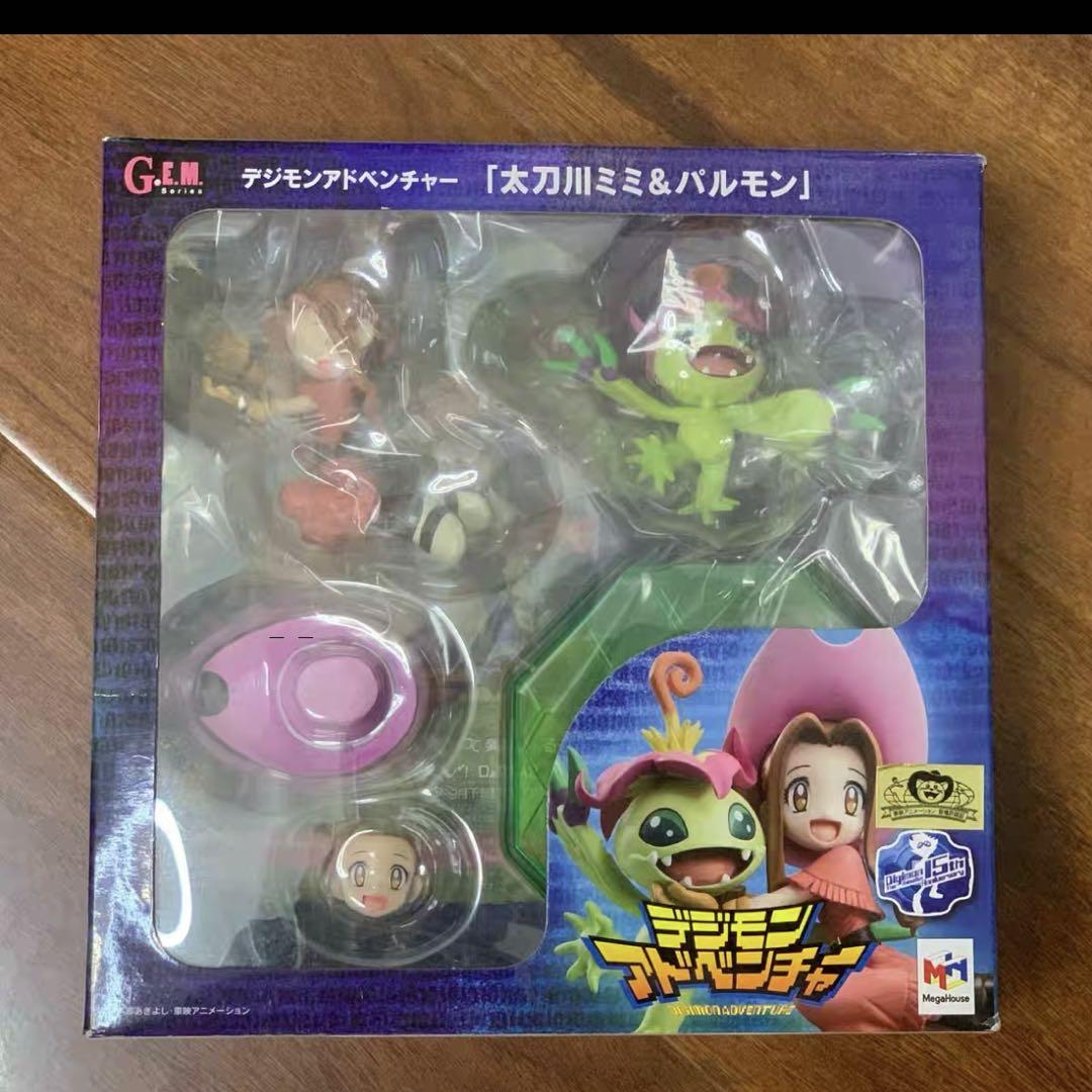 G.E.M.シリーズ 太刀川ミミ&パルモン デジモンアドベンチャー フィギュア