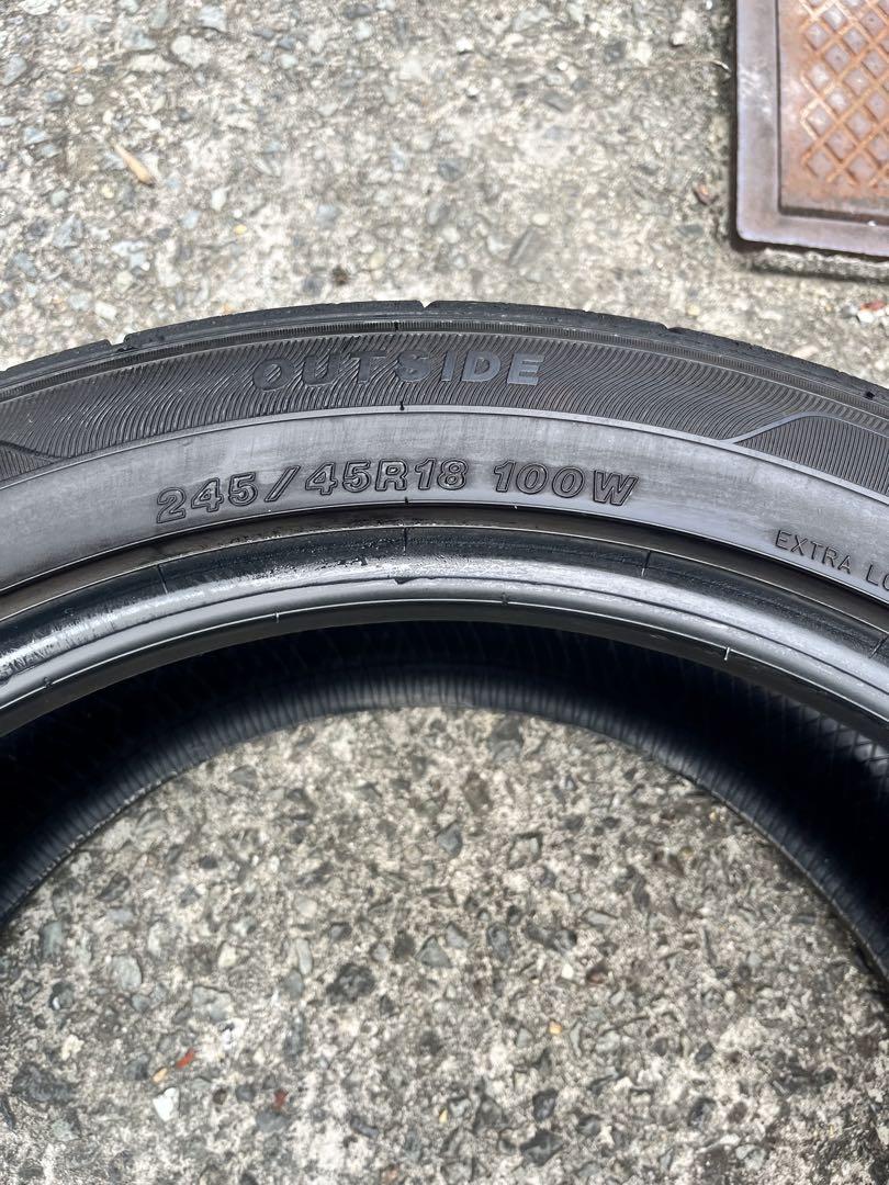 245/45R18 2本 グッドイヤー EAGLE LS exe 22年製