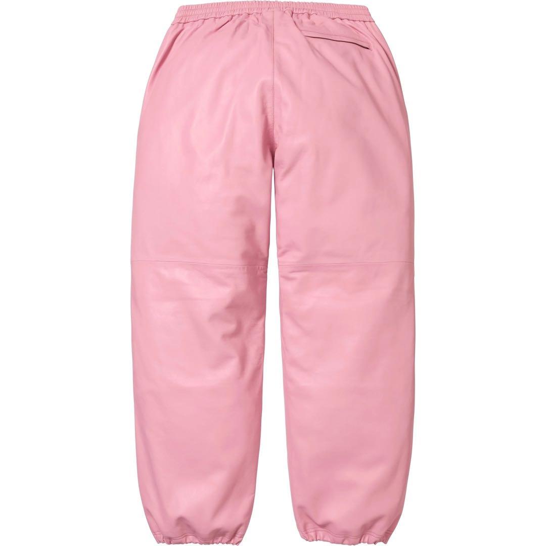 Supreme®/Umbro® Leather Track Pant Pink Supreme®/Umbro® Leather Track Pant Pink