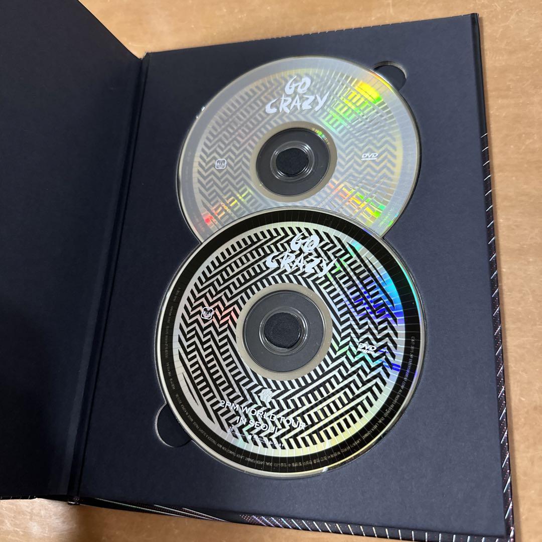 2PM WORLD TOUR'GO CRAZY'in SEOUL DVD