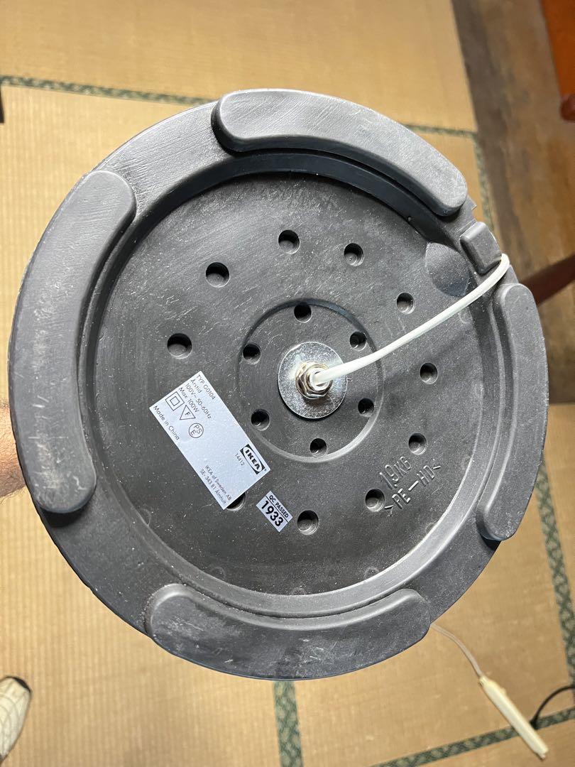 IKEA ÅRSTID Floorlampオルスティッドフロアランプ真鍮ホワイト