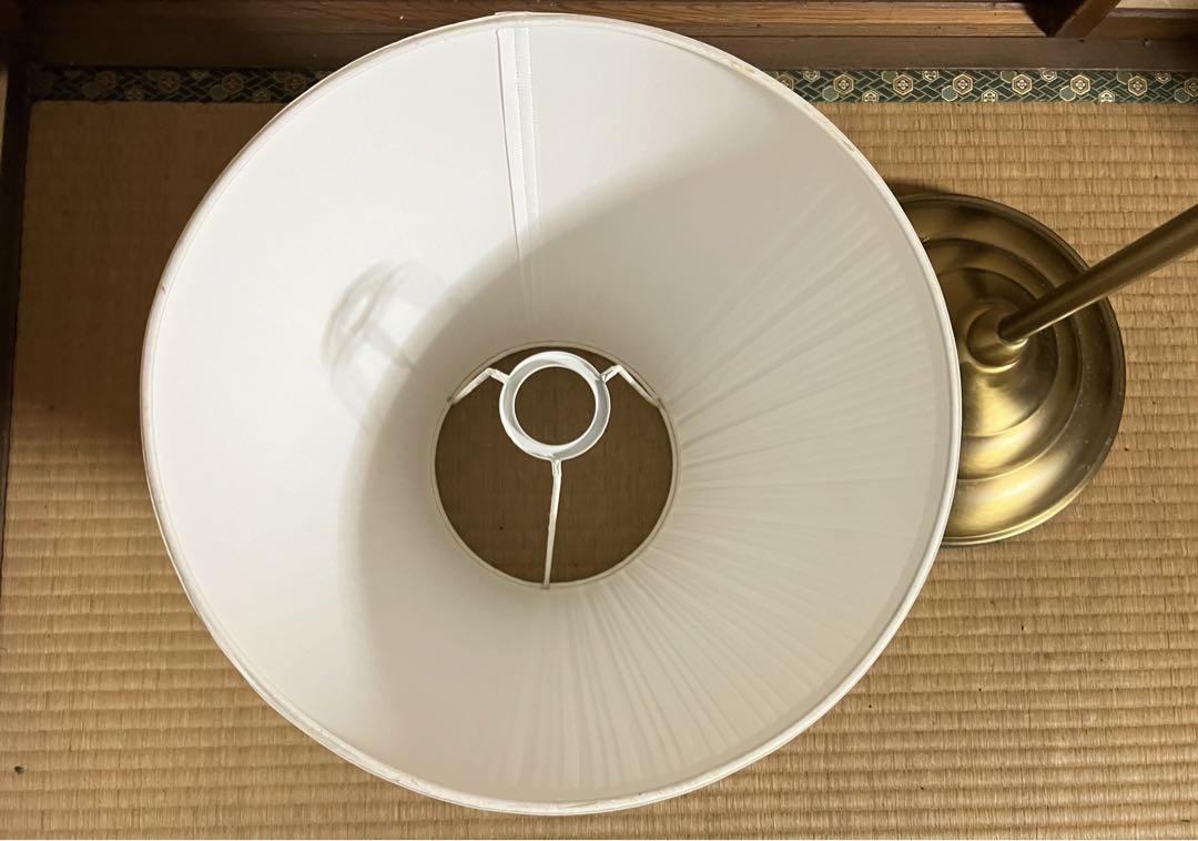 IKEA ÅRSTID Floorlampオルスティッドフロアランプ真鍮ホワイト