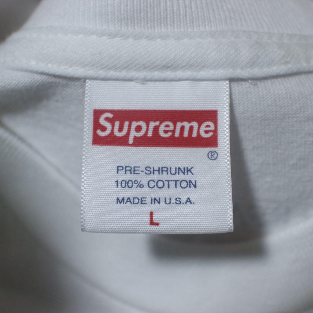 美品 Supreme Tiffany Box Logo Tee ティファニー