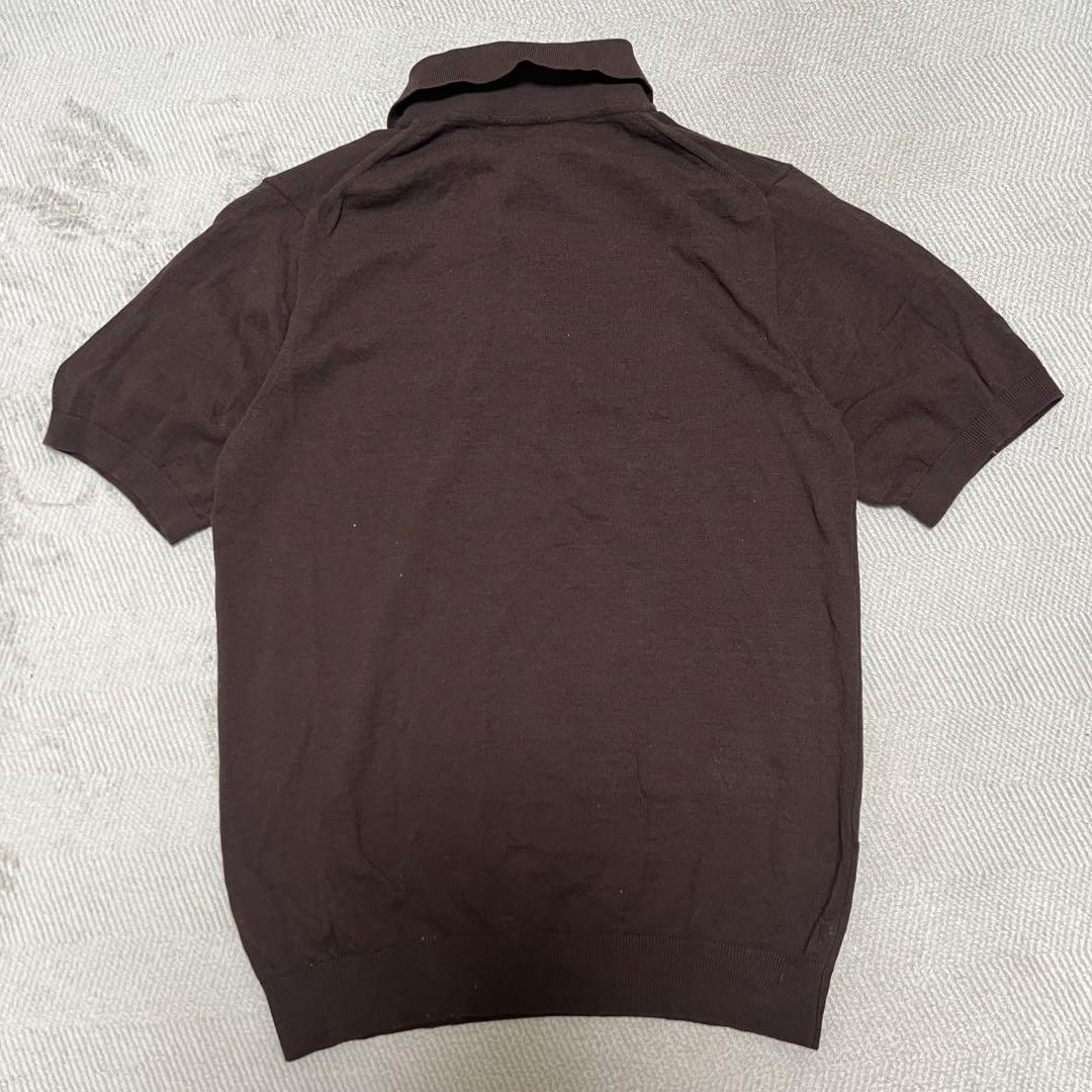 MOONCASTLE × Maker’s shirt 鎌倉 ニットポロ M