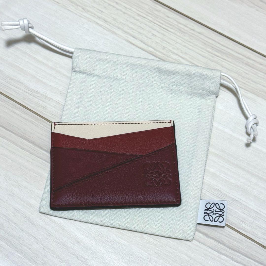 LOEWE パズル プレーン カードホルダー