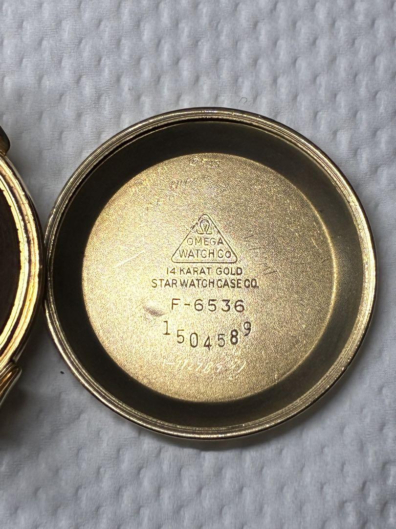 希少 K14 OMEGA オメガ 自動巻 ハーフローター ジャンク品