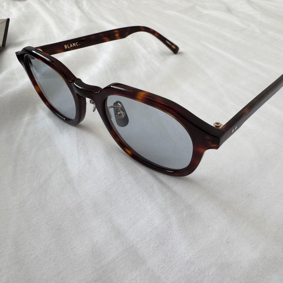新品 BLANC.. BM012 サングラス 鼈甲 眼鏡 日本製 ユニセックス
