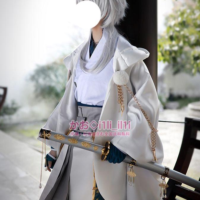 刀剣乱舞 鶴丸国永 コスプレ衣装 ファッションの 販売用ページ 刀剣乱舞 鶴丸国永 鶴丸 メルカリ便に変更可 キャラクターグッズ