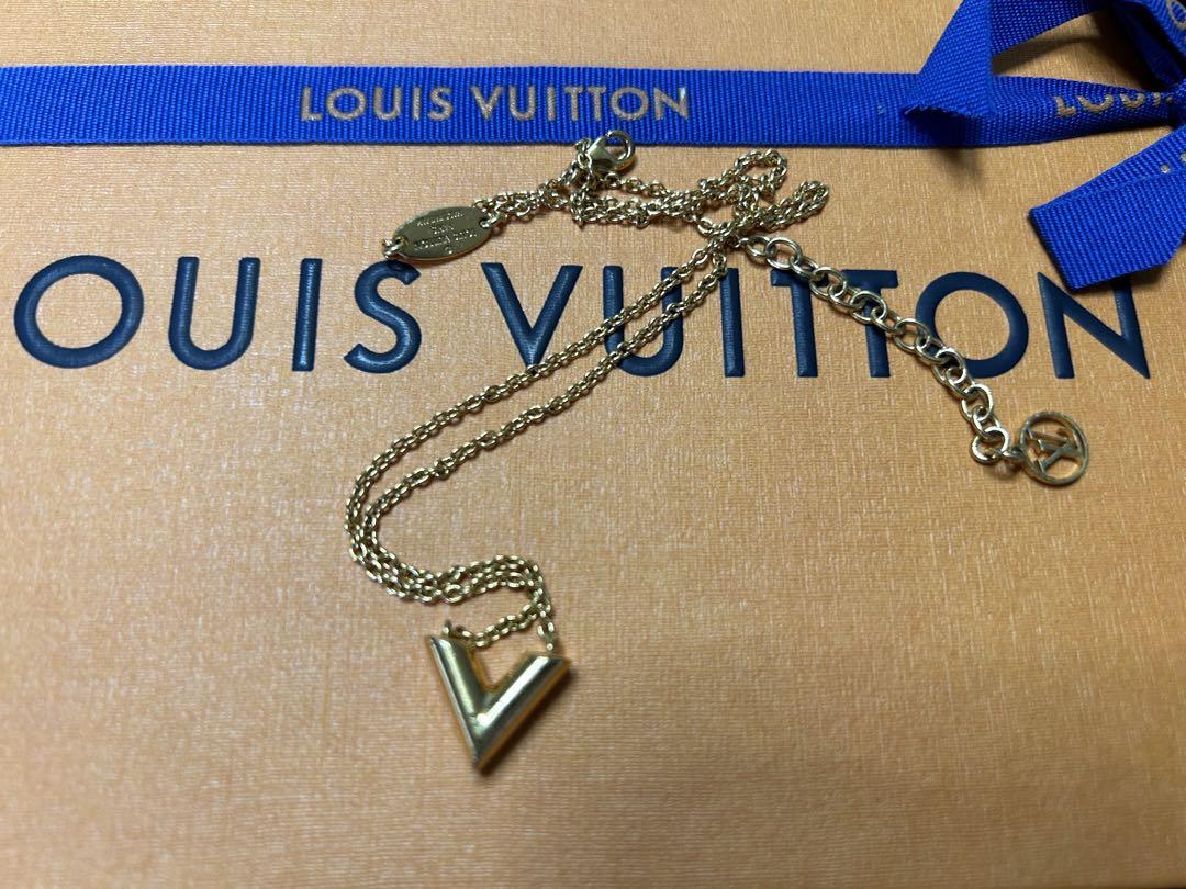 Louis Vuitton V字型ペンダントネックレス Louis Vuitton V字型ネックレス