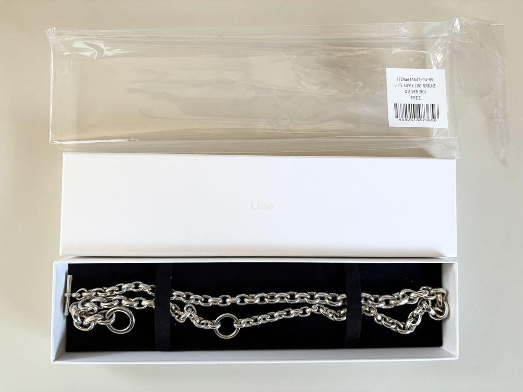 アクセサリー Llife RIPPLE LONG NECKLACE LIDNM