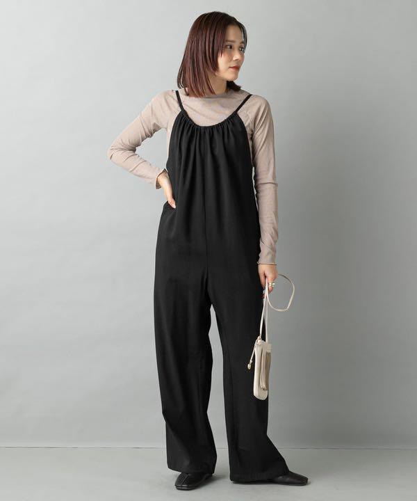Free Size激安通販 Omekashi フロントギャザーサロペット サロペット オーバーオール レディースfree Size 9 699 Www Dryasinakgul Com