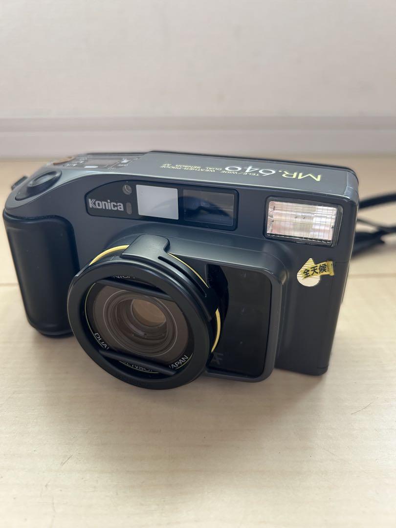コニカ　フィルムカメラ　MR.640 Konica】MR.640（Kodakフィルム＆電池付き）