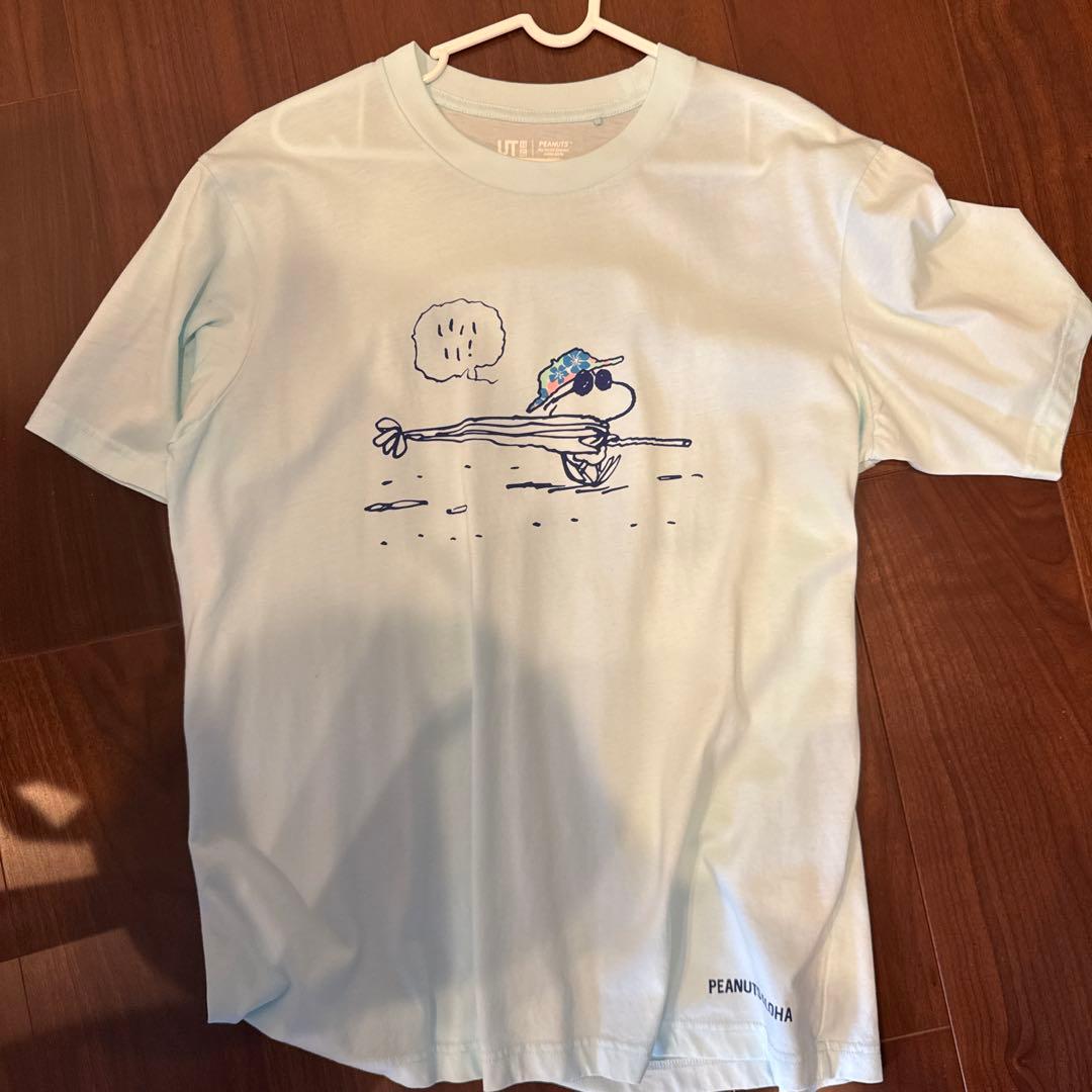 ユニクロハワイ限定 スヌーピー Tシャツ UT PEANUTS 水色 - メルカリ ユニクロハワイ限定 スヌーピー Tシャツ UT PEANUTS 水色 - メルカリ