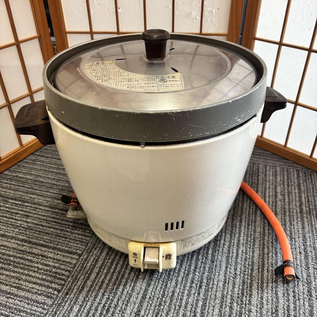 【中古品】リンナイ 業務用ガス炊飯器 2升用 LPガス用 リンナイ 業務用炊飯器 LPガス 炊飯器 2升炊き 炊き出し - メルカリ