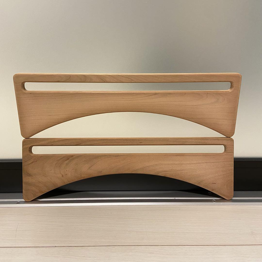 【未使用】196 土佐ひのきのキャンプ用品 ソロキャンプテーブル ウッドテーブル