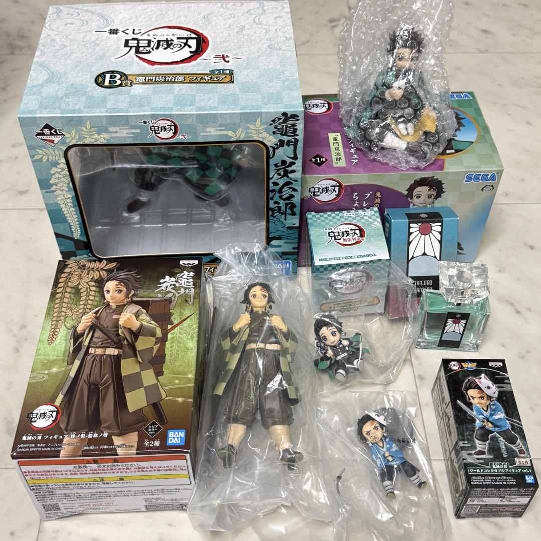鬼滅の刃 竈門炭治郎 フィギュア セット まとめ売り - メルカリ