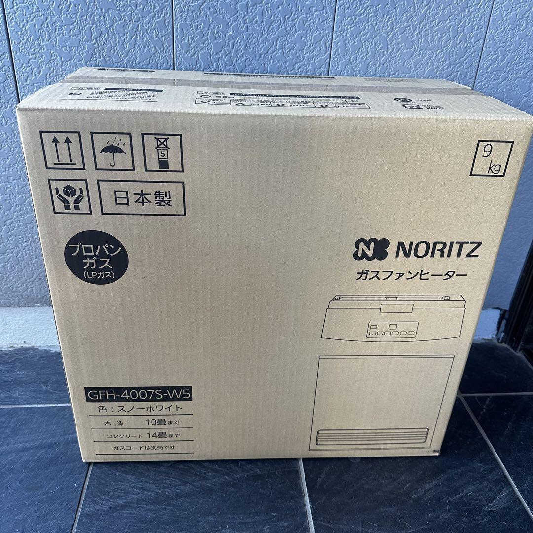 新品未使用 GFH-4007S-W5 ノーリツ プロパンガスファンヒーター