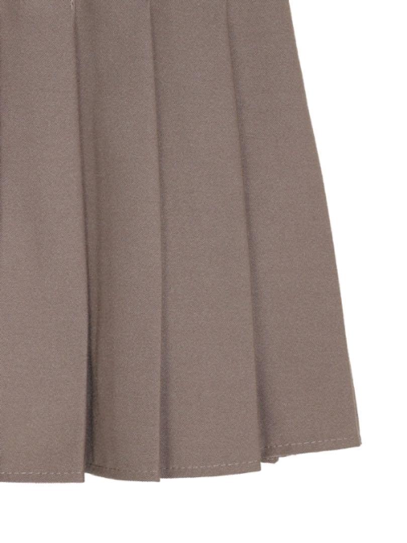 ACYM Pleats trapeze mini スカート