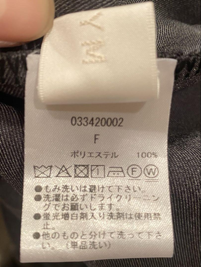 ACYM Pleats trapeze mini スカート